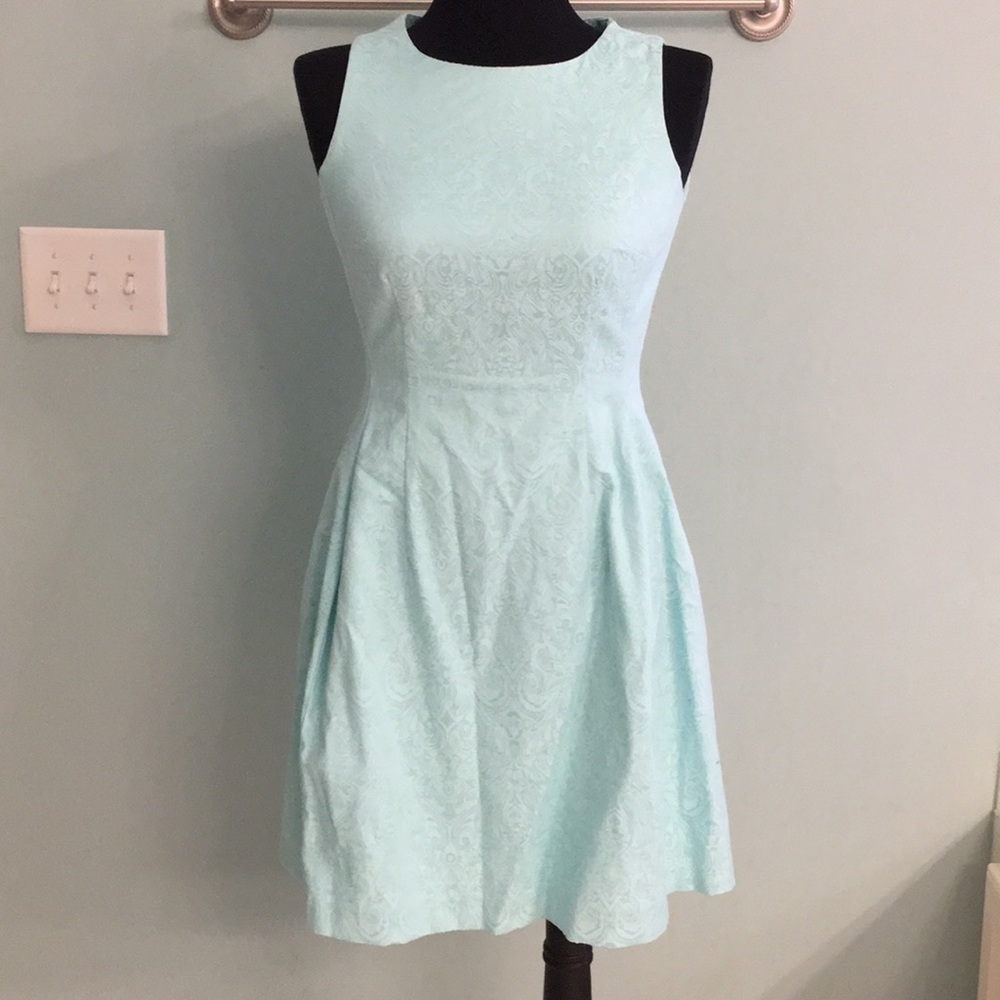 New York & Co Eva Mendez size 2 jacquard dress